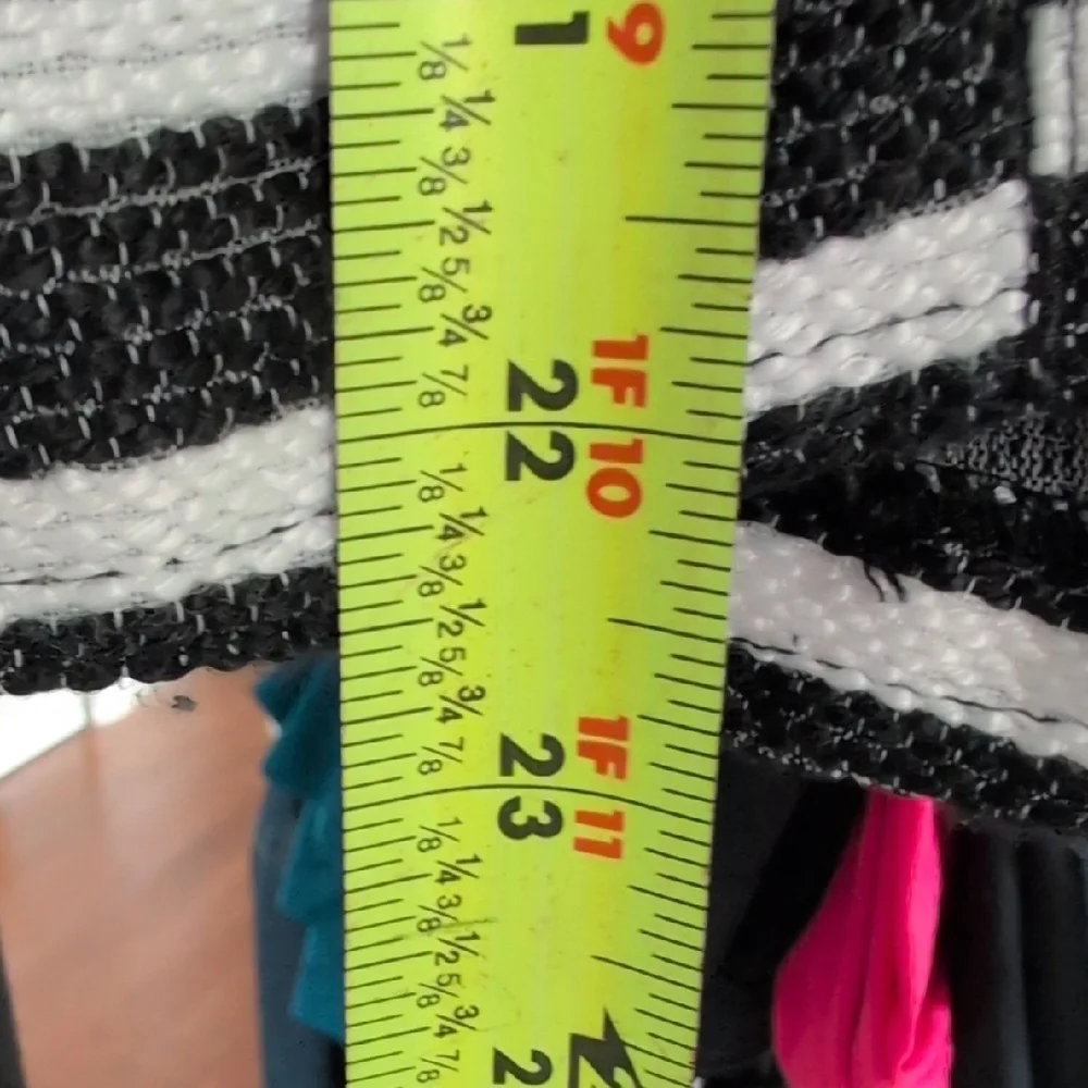 Maurices Black and White Striped Knit Jacket - Picture 9 of 9